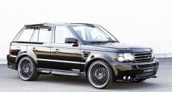 5 199 р. Пороги накладки HAMANN CONQUEROR I Land Rover Range Rover Sport 1 L320 дорестайлинг (2005-2009) (Неокрашенные)  с доставкой в г. Нижний Новгород. Увеличить фотографию 6