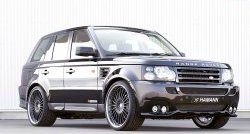 5 199 р. Пороги накладки HAMANN CONQUEROR I Land Rover Range Rover Sport 1 L320 дорестайлинг (2005-2009) (Неокрашенные)  с доставкой в г. Нижний Новгород. Увеличить фотографию 7