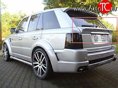 9 799 р. Спойлер-ручка Arden Land Rover Range Rover Sport 1 L320 дорестайлинг (2005-2009) (Неокрашенный)  с доставкой в г. Нижний Новгород