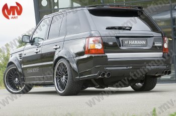 6 999 р. Спойлер HAMMAN Land Rover Range Rover Sport 1 L320 дорестайлинг (2005-2009) (Неокрашенный)  с доставкой в г. Нижний Новгород. Увеличить фотографию 2