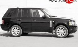 23 049 р. Накладка Verge на передний бампер Land Rover Range Rover 3 L322 дорестайлинг (2002-2006) (Неокрашенная)  с доставкой в г. Нижний Новгород. Увеличить фотографию 3