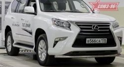 Защита переднего бампера одинарная Souz-96 (d60) Lexus GX460 J150 1-ый рестайлинг (2013-2019)