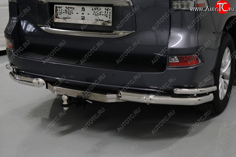 21 849 р. Фаркоп (тягово-сцепное устройство) TCC (надпись Lexus)  Lexus GX460  J150 (2019-2022) 2-ой рестайлинг (Оцинкованный, шар E)  с доставкой в г. Нижний Новгород