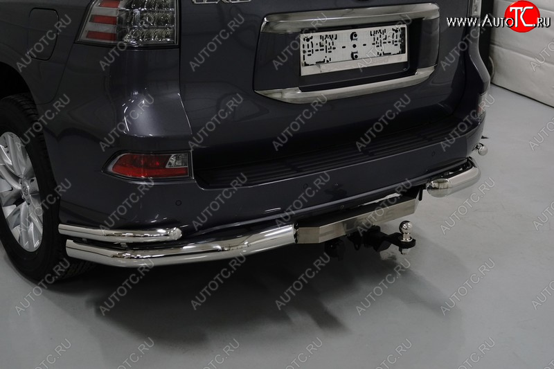 24 999 р. Фаркоп (тягово-сцепное устройство) TCC (надпись Lexus)  Lexus GX460  J150 (2019-2022) 2-ой рестайлинг (Оцинкованный, шар E - нержавейка)  с доставкой в г. Нижний Новгород