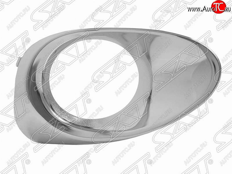 1 449 р. Правая оправа противотуманной фары SAT (хром ободок) Lexus RX350 AL10 рестайлинг (2012-2015)  с доставкой в г. Нижний Новгород