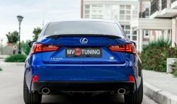 5 899 р. Лип спойлер Tuning-Sport  Lexus IS250  XE30 седан (2013-2016) дорестайлинг (Неокрашенный)  с доставкой в г. Нижний Новгород. Увеличить фотографию 8