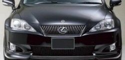 7 999 р. Накладка на передний бампер CT Lexus IS250 XE20 седан дорестайлинг (2005-2013) (Неокрашенная)  с доставкой в г. Нижний Новгород. Увеличить фотографию 2