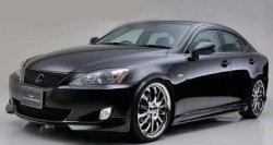 8 599 р. Пороги накладки CT Lexus IS250 XE20 седан дорестайлинг (2005-2013) (Неокрашенные)  с доставкой в г. Нижний Новгород. Увеличить фотографию 2