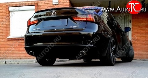 4 849 р. Лип спойлер JT Lexus IS250 XE20 седан дорестайлинг (2005-2013) (Неокрашенный)  с доставкой в г. Нижний Новгород