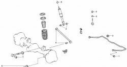 113 р. Полиуретановая втулка стабилизатора задней подвески Точка Опоры Lexus LX470 J100 дорестайлинг (1998-2002)  с доставкой в г. Нижний Новгород. Увеличить фотографию 2