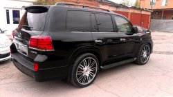 15 349 р. Накладки на колёсные арки JAOS  Lexus LX570  J200 (2007-2012) дорестайлинг (Неокрашенные)  с доставкой в г. Нижний Новгород. Увеличить фотографию 2