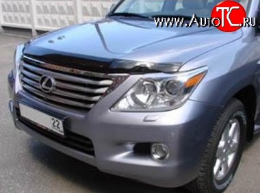 3 089 р. Дефлектор капота NovLine Lexus LX570 J200 дорестайлинг (2007-2012)  с доставкой в г. Нижний Новгород