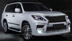 Решётка радиатора TopKontur Design Lexus LX570 J200 1-ый рестайлинг (2012-2015)