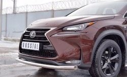 16 999 р. Защита переднего бампера (Ø63 мм, нержавейка) Russtal  Lexus NX200  Z10 (2014-2017) дорестайлинг  с доставкой в г. Нижний Новгород. Увеличить фотографию 4