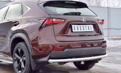 16 999 р. Защита заднего бампера (Ø63 мм, нержавейка) Russtal Lexus NX200 Z10 дорестайлинг (2014-2017)  с доставкой в г. Нижний Новгород. Увеличить фотографию 4