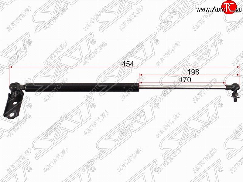 949 р. Правый упор капота SAT (газовый)  Lexus RX300  XU10 (1995-2001), Toyota Harrier  XU10 (1997-2000)  с доставкой в г. Нижний Новгород