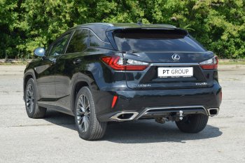 16 599 р. Фаркоп Petroil Tuning (съемный квадрат, кроме версии Long) Lexus RX 270 AL20 дорестайлинг (2015-2019)  с доставкой в г. Нижний Новгород. Увеличить фотографию 3