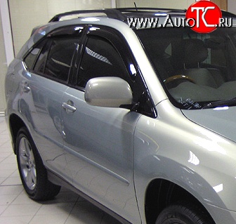 2 989 р. Дефлекторы окон (ветровики) Novline 4 шт Lexus RX350 AL10 дорестайлинг (2008-2012)  с доставкой в г. Нижний Новгород