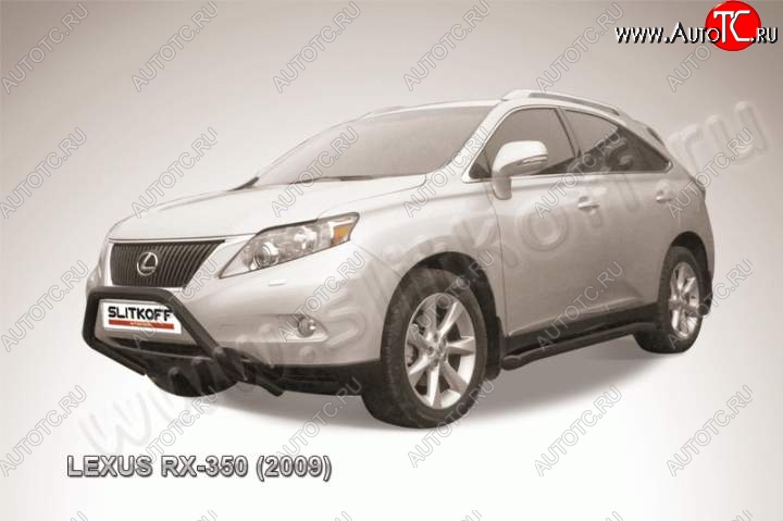 23 799 р. Кенгурятник d57 низкий мини Lexus RX350 AL10 дорестайлинг (2008-2012) (Цвет: серебристый)  с доставкой в г. Нижний Новгород