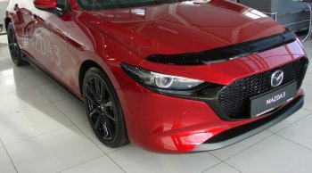 Дефлектор капота SIM Mazda 3/Axela BP хэтчбэк (2019-2025)