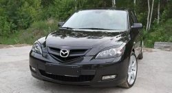 799 р. Реснички на фары RA V2 Mazda 3/Axela BK дорестайлинг, хэтчбэк (2003-2006) (Неокрашенные)  с доставкой в г. Нижний Новгород. Увеличить фотографию 2