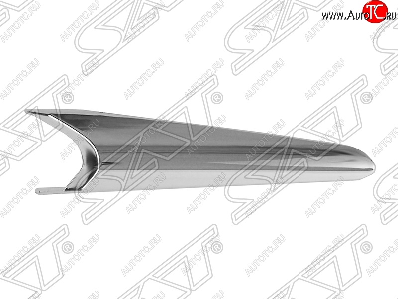 829 р. Молдинг на передний бампер SAT  Mazda 3/Axela  BM (2016-2019) рестайлинг седан, рестайлинг, хэтчбэк (Неокрашенный)  с доставкой в г. Нижний Новгород