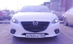 2 549 р. Рамка гос. номера Style Mazda 3/Axela BM дорестайлинг седан (2013-2016)  с доставкой в г. Нижний Новгород. Увеличить фотографию 3