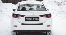 759 р. Реснички на фонари RA  Mazda 3/Axela  BM (2013-2016) дорестайлинг седан (Неокрашенные)  с доставкой в г. Нижний Новгород. Увеличить фотографию 6