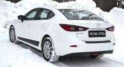 759 р. Реснички на фонари RA  Mazda 3/Axela  BM (2013-2016) дорестайлинг седан (Неокрашенные)  с доставкой в г. Нижний Новгород. Увеличить фотографию 7