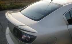 Спойлер Style v3 (три части) Mazda 3/Axela BK дорестайлинг седан (2003-2006)