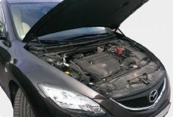 Упоры капота Russtal Mazda 6 GH дорестайлинг седан (2007-2010)