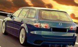 Задний бампер R1 Mazda 6 GG, GY универсал дорестайлинг (2002-2005)