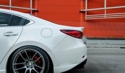 29 899 р. Крышка багажника Tuning-Sport v1 Mazda 6 GJ 1-ый рестайлинг седан (2015-2018) (Неокрашенная)  с доставкой в г. Нижний Новгород. Увеличить фотографию 3