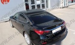 4 299 р. Козырёк на заднее стекло Sport Mazda 6 GJ дорестайлинг седан (2012-2015) (Неокрашенный)  с доставкой в г. Нижний Новгород. Увеличить фотографию 6