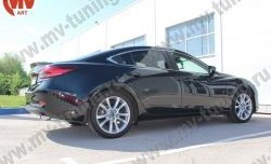 5 199 р. Лип спойлер Boomer Design Mazda 6 GJ дорестайлинг седан (2012-2015) (Неокрашенный)  с доставкой в г. Нижний Новгород. Увеличить фотографию 7