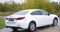 1 269 р. Накладка на задний бампер RA Mazda 6 GJ дорестайлинг седан (2012-2015)  с доставкой в г. Нижний Новгород. Увеличить фотографию 3