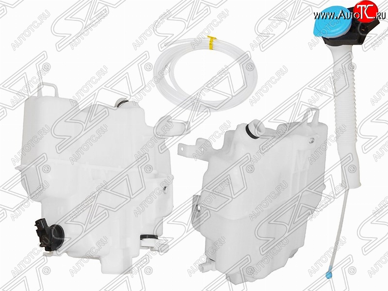 4 299 р. Бачок омывателей SAT (с горловиной, 1 мотором и датчиком уровня, большой)  Mazda 6  GJ (2012-2018) дорестайлинг седан, 1-ый рестайлинг седан  с доставкой в г. Нижний Новгород