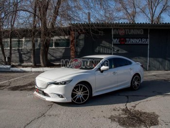 8 999 р. Решетка радиатора MV tuning Mazda 6 GJ 1-ый рестайлинг седан (2015-2018) (Неокрашенная)  с доставкой в г. Нижний Новгород. Увеличить фотографию 3