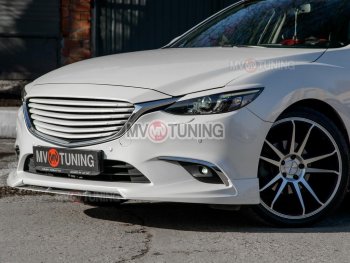 8 999 р. Решетка радиатора MV tuning Mazda 6 GJ 1-ый рестайлинг седан (2015-2018) (Неокрашенная)  с доставкой в г. Нижний Новгород. Увеличить фотографию 7