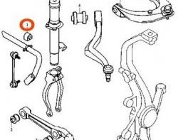 469 р. Полиуретановая втулка стабилизатора передней подвески Точка Опоры (23 мм) Mazda Atenza (2007-2012)  с доставкой в г. Нижний Новгород. Увеличить фотографию 2