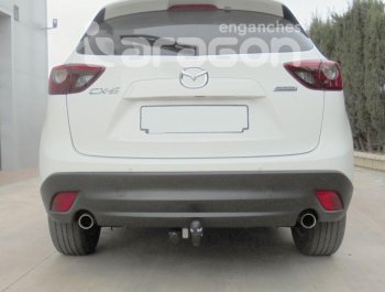 22 699 р. Фаркоп Aragon. (шар A) Mazda CX-3 DK дорестайлинг (2014-2018)  с доставкой в г. Нижний Новгород. Увеличить фотографию 5