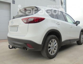 22 699 р. Фаркоп Aragon. (шар A) Mazda CX-3 DK дорестайлинг (2014-2018)  с доставкой в г. Нижний Новгород. Увеличить фотографию 2