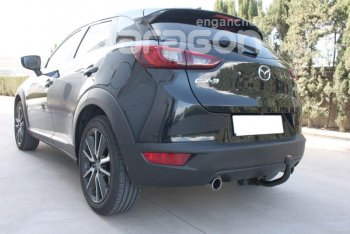 22 699 р. Фаркоп Aragon.(шар V) Mazda CX-3 DK дорестайлинг (2014-2018)  с доставкой в г. Нижний Новгород. Увеличить фотографию 3