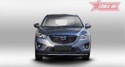 15 254 р. Одинарная защита переднего бампера (d42) Premium Souz-96 Mazda CX-5 KE дорестайлинг (2011-2014)  с доставкой в г. Нижний Новгород. Увеличить фотографию 2