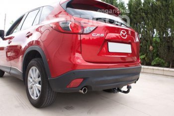 22 699 р. Фаркоп Aragon. (шар A) Mazda CX-5 KE дорестайлинг (2011-2014)  с доставкой в г. Нижний Новгород. Увеличить фотографию 4