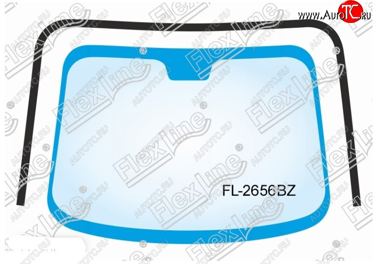 1 799 р. Молдинг лобового стекла FlexLine Mazda CX-7 ER рестайлинг (2010-2012)  с доставкой в г. Нижний Новгород