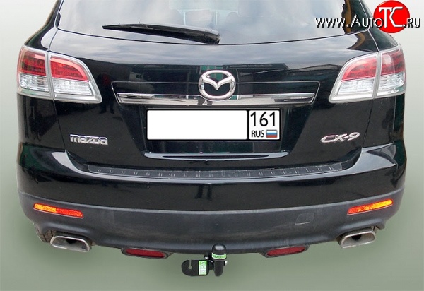 5 749 р. Фаркоп Лидер Плюс Mazda CX-9 TB дорестайлинг (2007-2009) (Без электропакета)  с доставкой в г. Нижний Новгород