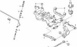 709 р. Полиуретановый сайлентблок нижних поперечных тяг задней подвески Mazda Premacy (1999-2004)  с доставкой в г. Нижний Новгород. Увеличить фотографию 2