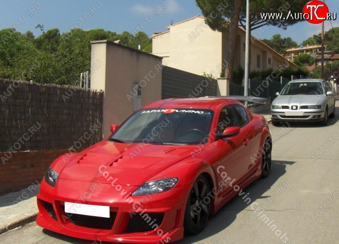 25 899 р. Передний бампер Rieger Mazda RX8 (2003-2012)  с доставкой в г. Нижний Новгород