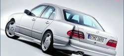 8 149 р. Пороги накладки AMG E55 Mercedes-Benz E-Class W210 дорестайлинг седан (1996-1999) (Неокрашенные)  с доставкой в г. Нижний Новгород. Увеличить фотографию 2